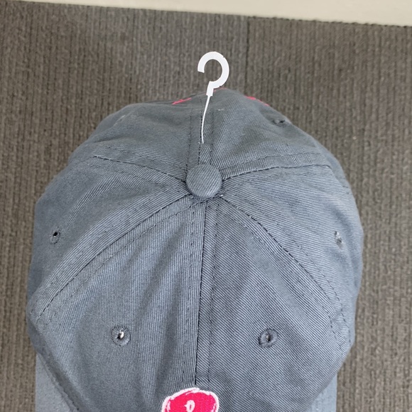 Support the Cure Pink Ribbon Baseball Hat Womens OSFM Gray Be the Cure - Picture 5 of 12